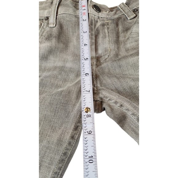 Allsaints Spitalfields Gray Woodvale Pipe Skinny Distressed Jeans Size 27 WPJ902 - Picture 6 of 11